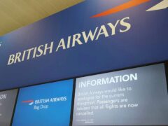 A BA check-in staff dispute has been suspended (PA)