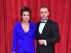 Shayne Ward has spoken about the surprise of welcoming a baby boy after he and his fiancee were told they were expecting a girl (Matt Crossick/PA)