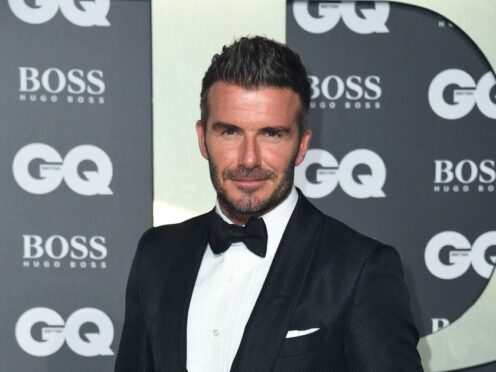 David Beckham arriving at the GQ Men of the Year Awards 2019 in association with Hugo Boss. He has told GQ why he doesn’t have a driver (Matt Crossick/PA)