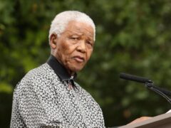Nelson Mandela’s grandson has said that the former South African President would be “disappointed” in the world leaders of today for furthering their personal interests instead of serving their communities. (Daniel Berehulak/PA)