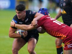 Love Island star Jacques O’Neill in action for Castleford Tigers (Mike Egerton/PA)