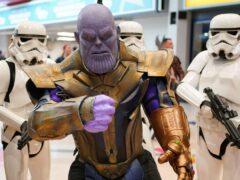 Marvel unveils replica Infinity Gauntlet worth over £20.8 million at Comic-Con (Jacob King/PA)