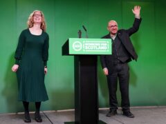 Party co-leaders Lorna Slater and Patrick Harvie (PA)