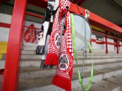 Accrington chairman Andy Holt has criticised the EFL (Barrington Coombs/PA)