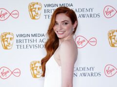 Poldark star Eleanor Tomlinson has revealed pictures from her wedding to rugby player Will Owen (PA)