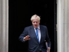 Boris Johnson leaves 10 Downing Street (Stefan Rousseau/PA)