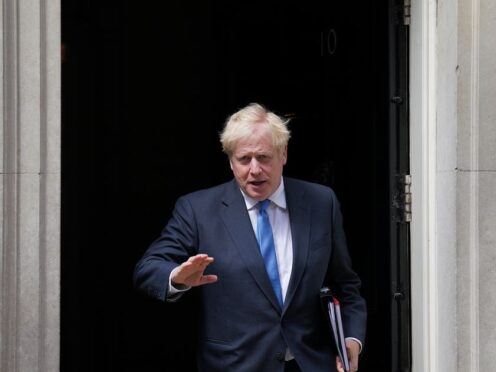 Prime Minister Boris Johnson holds a Cabinet meeting (Justin Tallis/PA)