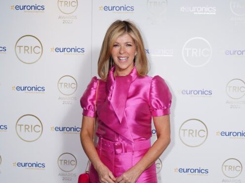 Kate Garraway has revealed her husband is back in hospital (Ian West/PA)