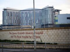 The Scottish Hospitals Inquiry has already heard from the families of patients at the Queen Elizabeth University Hospital in Glasgow (Jane Barlow/PA)
