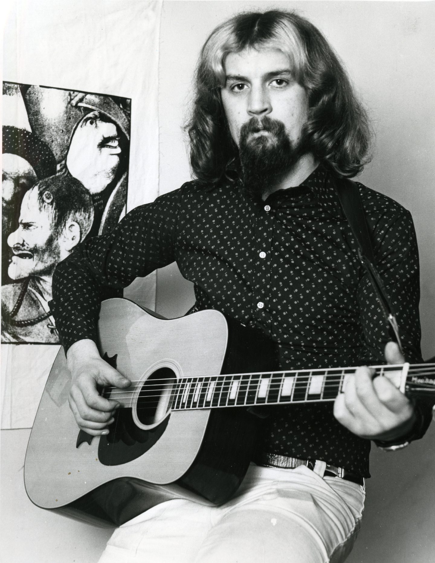 Billy Connolly thought his future lay in the theatre when his folk days ended in 1971. Image: DC Thomson.