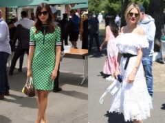 Celebs have been out in full force at Wimbledon (Zac Goodwin/James Manning/PA)