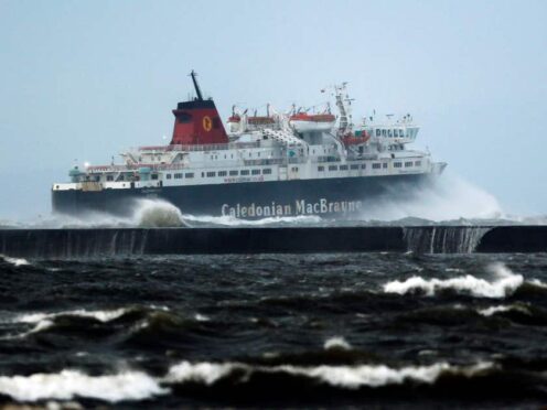 A ferry being pulled from service led to disruption across the ferry network last week (Danny Lawson/PA)