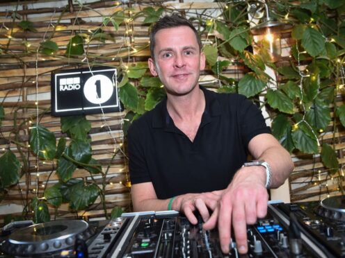 Scott Mills bids emotional farewell to BBC Radio 1 (Matt Crossick/PA)
