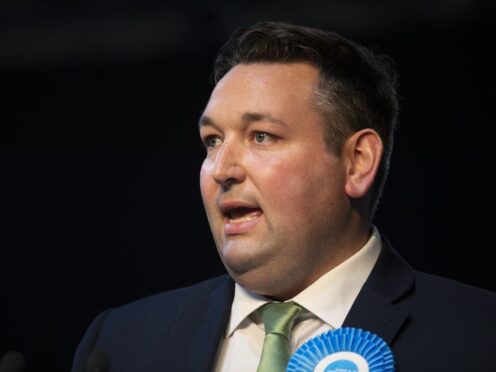 Scottish Conservative MSP Miles Briggs has called for ‘urgency’ in removing the cladding (Lesley Martin/PA)