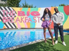 AJ Odudu and Mo Gilligan hosting The Big Breakfast (Channel 4/Ricky Darko/PA)