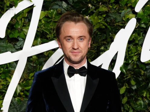 Tom Felton says he has ‘loved every minute’ of performing on the West End (Ian West/PA)