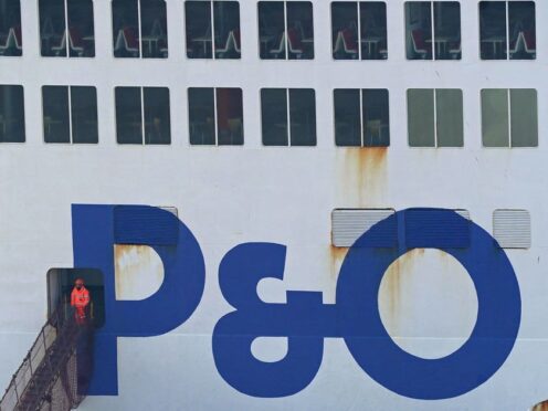 The Insolvency Service has determined P&O Ferries will not face criminal proceedings over its actions in firing almost 800 workers earlier this year (Gareth Fuller/PA)