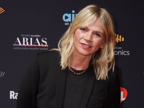 Zoe Ball will be one of three judges on More4’s Garden of the Year (Ian West/PA)