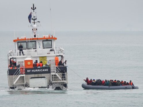 More than 20,000 people have been detected crossing the English Channel in small boats so far this year, Government figures show (Gareth Fuller/PA)