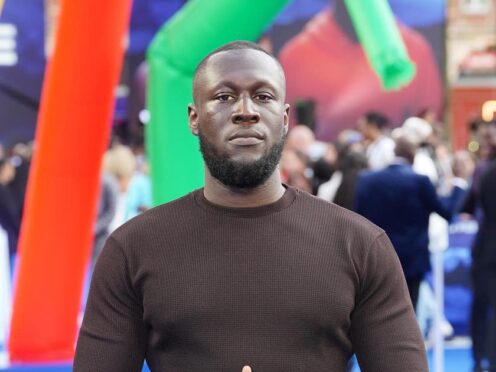 Stormzy ‘a bit flustered’ after appearing on Sky Sports to offer his opinions (Ian West/PA)