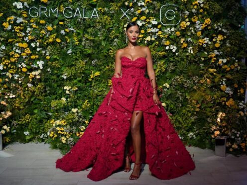 Maya Jama arriving at the GRM Gala at Kensington Palace (Ian West/PA)