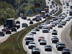 Vehicles that can drive themselves on motorways could be on sale within the next year (Andrew Matthews/PA)