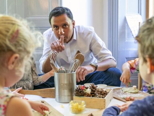 Scottish Labour leader Anas Sarwar has called for action to help struggling families (Jane Barlow/PA)
