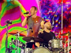 Coldplay have made a colourful return to Wembley Stadium at the kick off the London leg of their Music Of The Spheres world tour (Suzan Moore/PA)