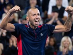 Dan Evans has reached his second ATP Masters semi-final after fighting his way back at the National Bank Open (Paul Chiasson/The Canadian Press/AP)