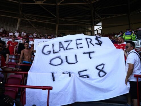 Manchester United fans are not fans of the Glazers (John Walton/PA)