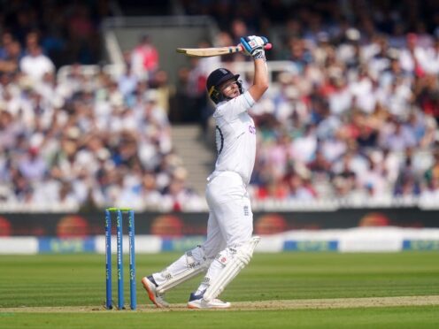 England’s Ollie Pope made an unbeaten half-century on day one against South Africa (Adam Davy/PA).