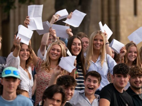 The number of UK-based students in clearing through Ucas is at the highest level in a decade (/PA)