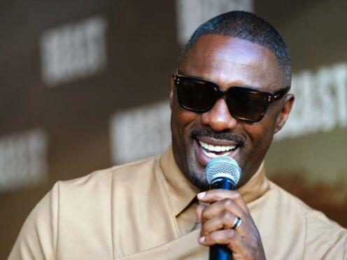 Idris Elba speaking at a special screening of Beast at the Hackney Picturehouse in London (Victoria Jones/PA)