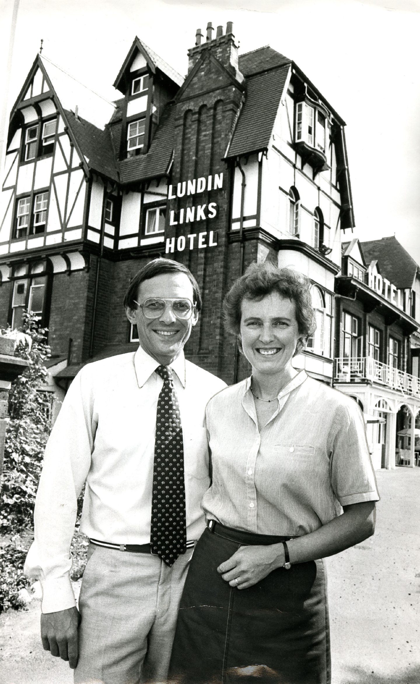 Peter and Mhairi Taylor became the owners of Lundin Links Hotel in 1984.
