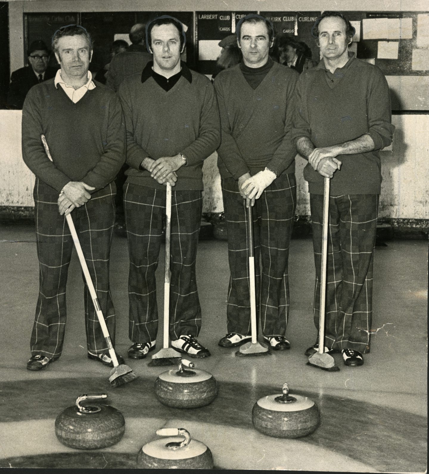 Perth Curling Team. February 22 1976.