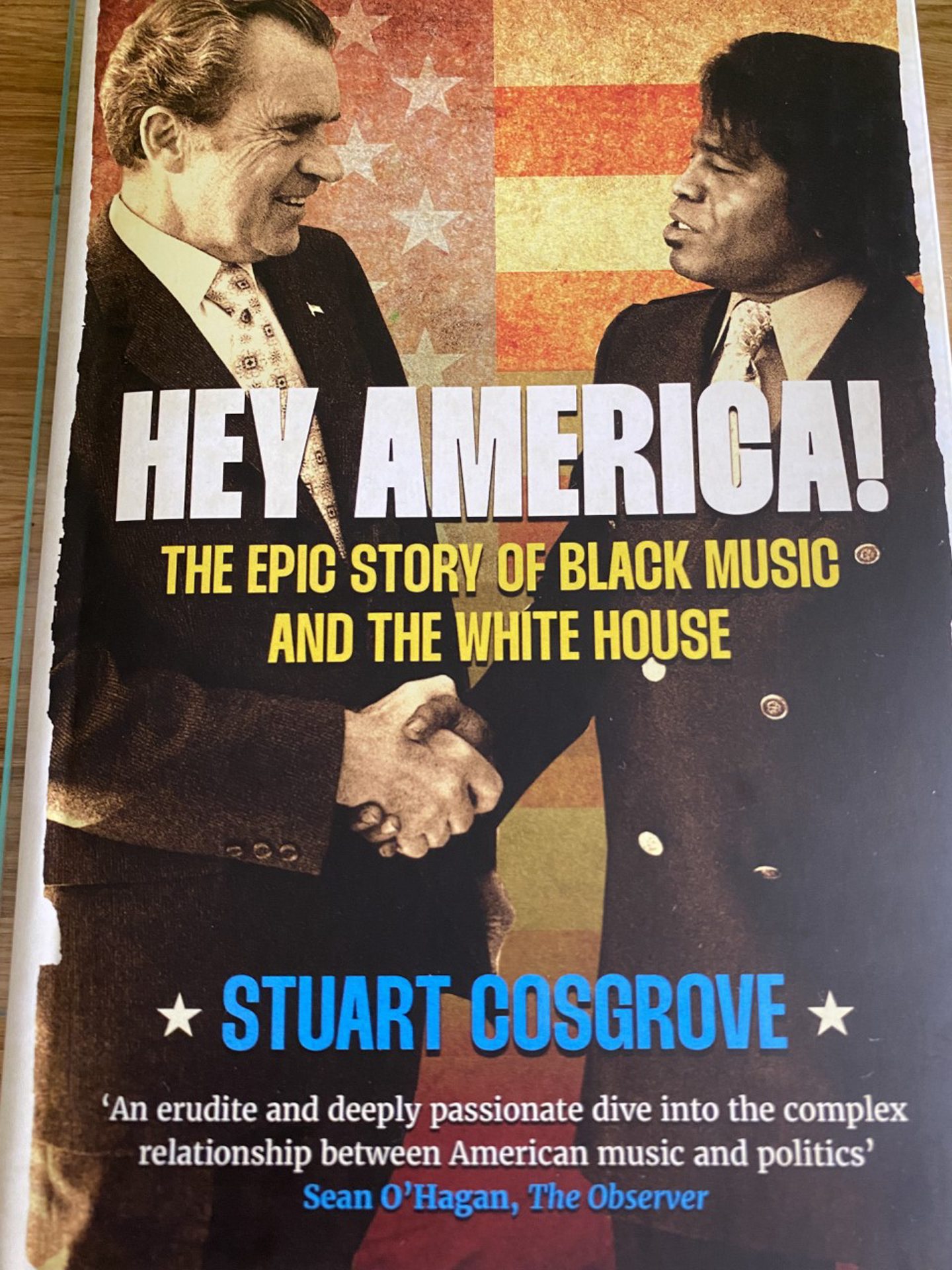 Stuart Cosgrove's new book, Hey America, looks at links between black music and the White House.