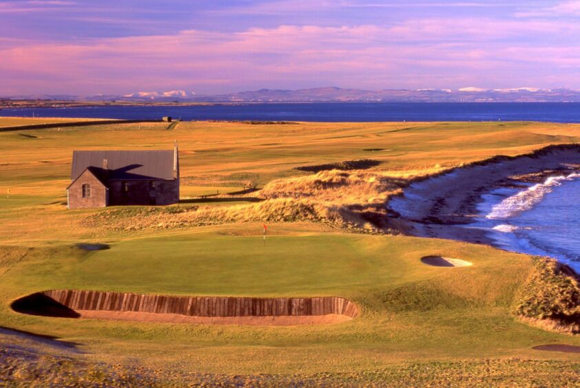 The 14th hole at Crail.