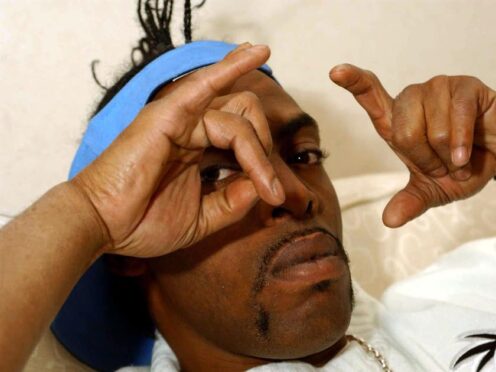 The rapper and TV personality Coolio has died in the US at the age of 59 (Yui Mok/PA)