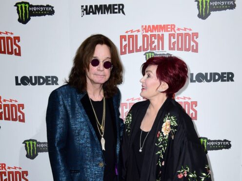 Ozzy Osbourne has paid tribute to his wife Sharon (Ian West/PA)