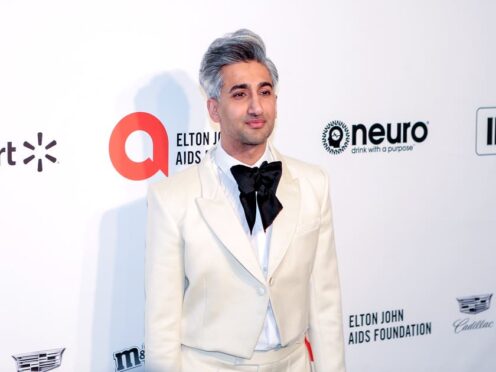 Tan France attending the Elton John AIDS Foundation Viewing Party held at West Hollywood Park, Los Angeles, California (PA)