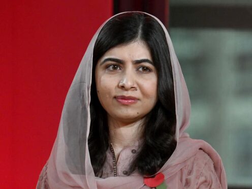 Malala addresses Hollywood’s lack of Muslim representation in women’s award speech (Jeff Overs/PA)