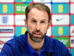 Gareth Southgate is aware that results will dictate his future as England coach (Zac Goodwin/PA)