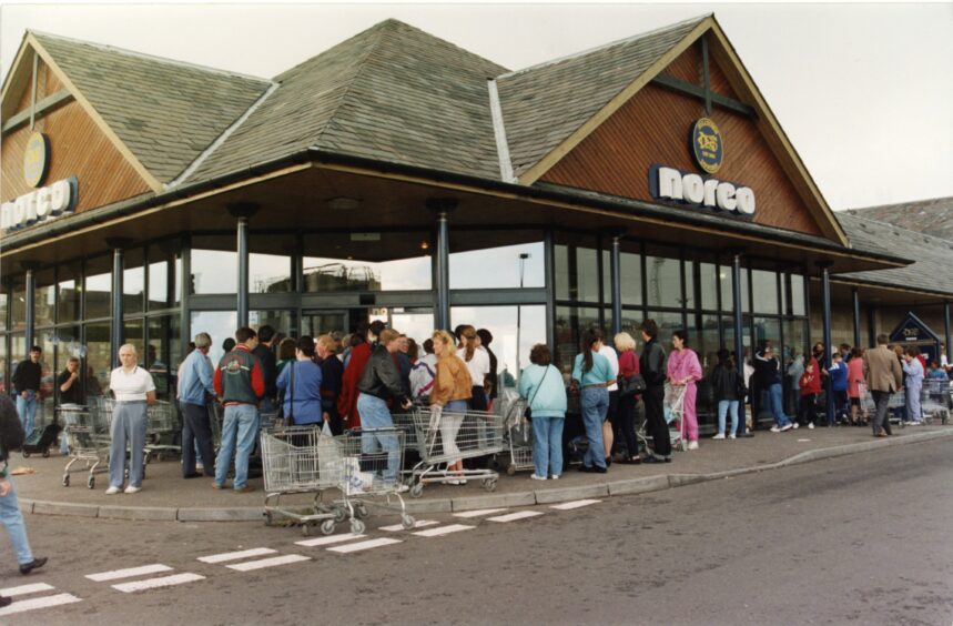 The Norco Superstore in Dundee in 1993.