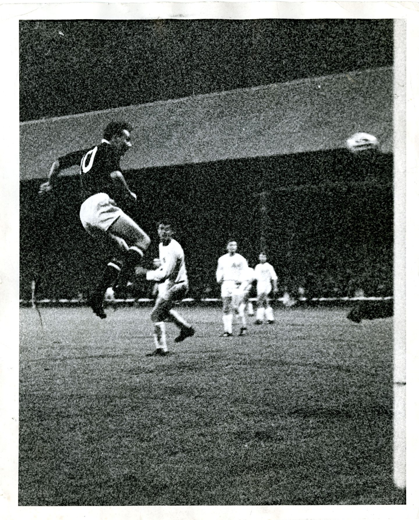 Alan Gilzean scored a hat-trick against the West German champions.