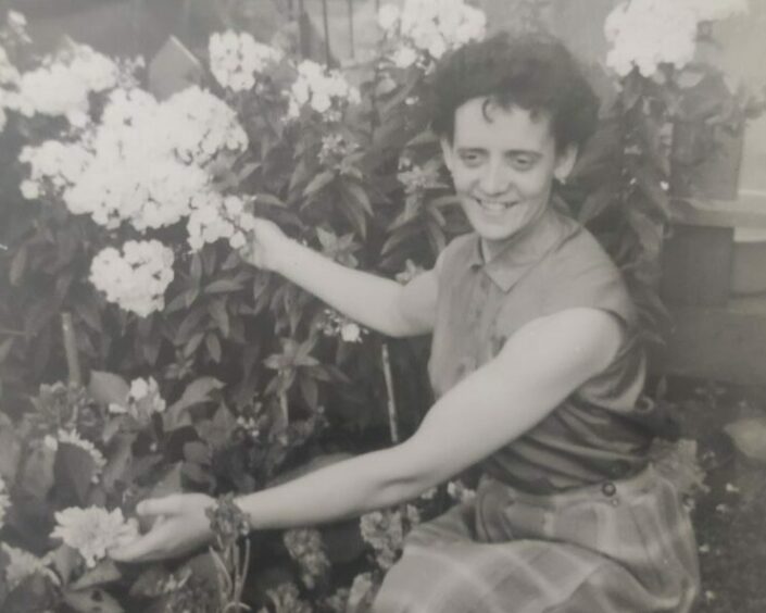 Dottie Gillespie in her younger years.