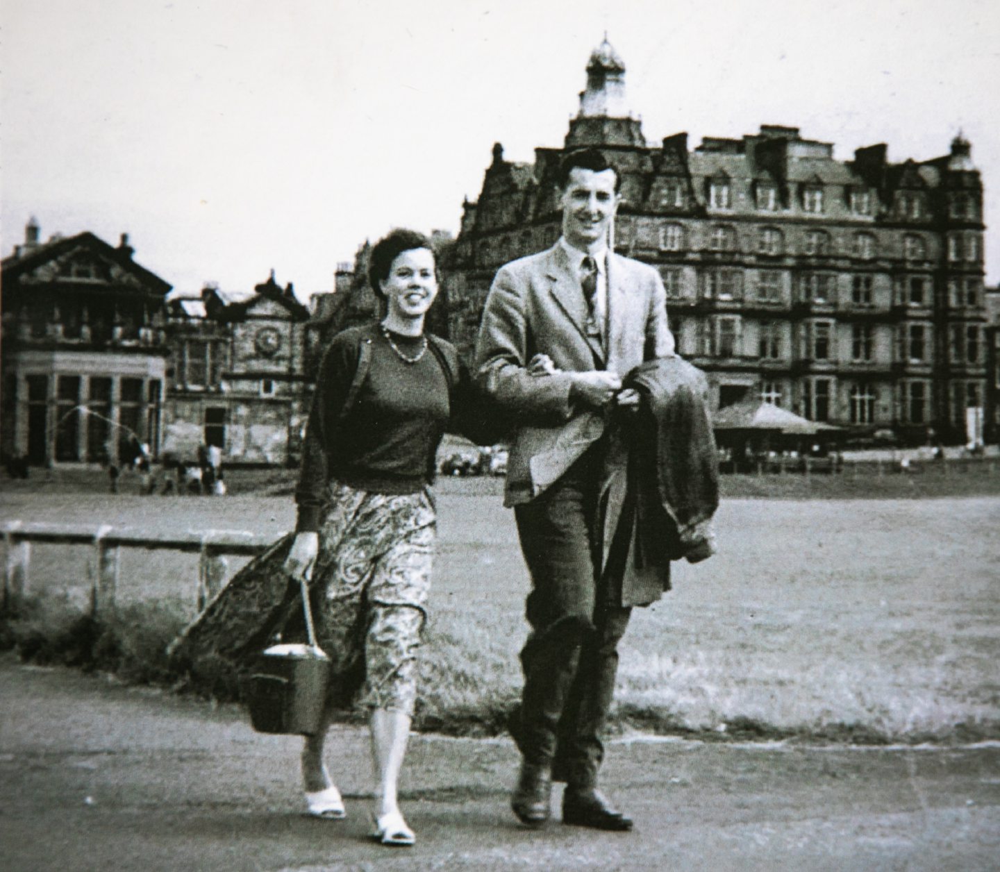 Ken Pringle and his fiancée Betty.
