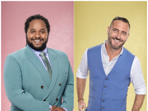 Will Mellor and Hamza Yassin top Strictly Come Dancing leaderboard in week one (Ray Burmiston/BBC/PA)