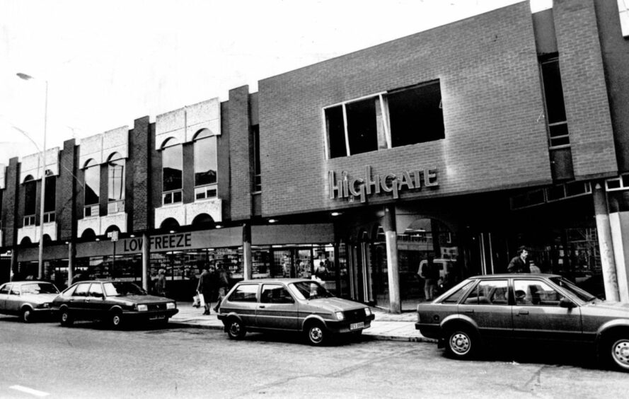 The Highgate Centre in Lochee in 1987.