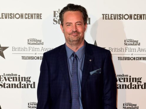 Friends star Matthew Perry came close to death after his colon burst from drug overuse (Ian West/PA)