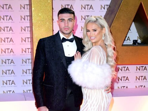 Tommy Fury and Molly-Mae Hague are expecting a daughter (Ian West/PA)
